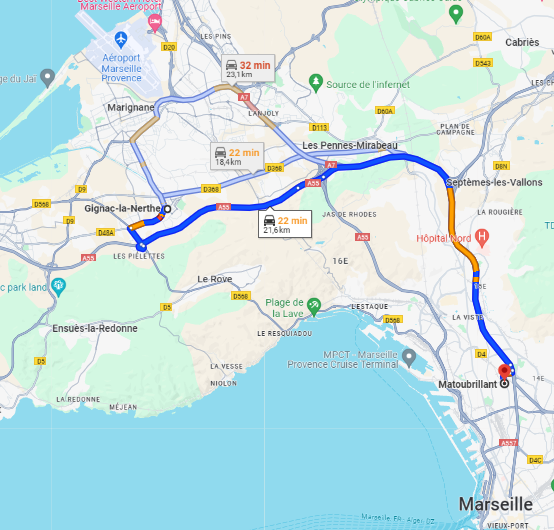 Notre imprimerie depuis Gignac-la-Nerthe